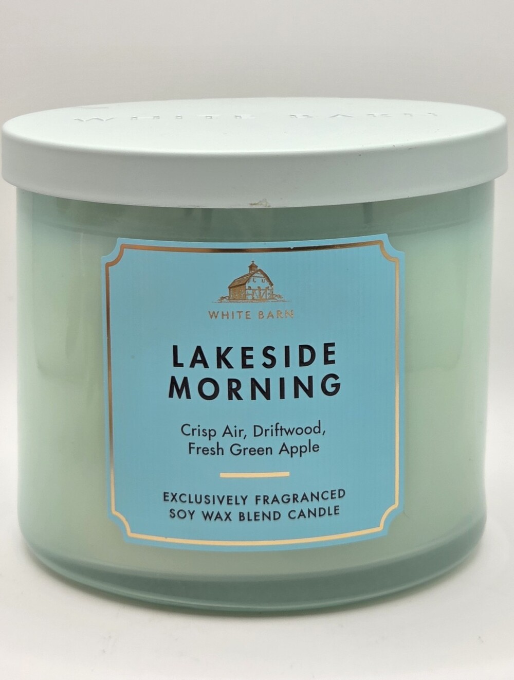 Bath & Body Works 3 Wick Candle Lakeside Morning New!♡♡